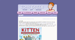 Desktop Screenshot of johngreenart.com